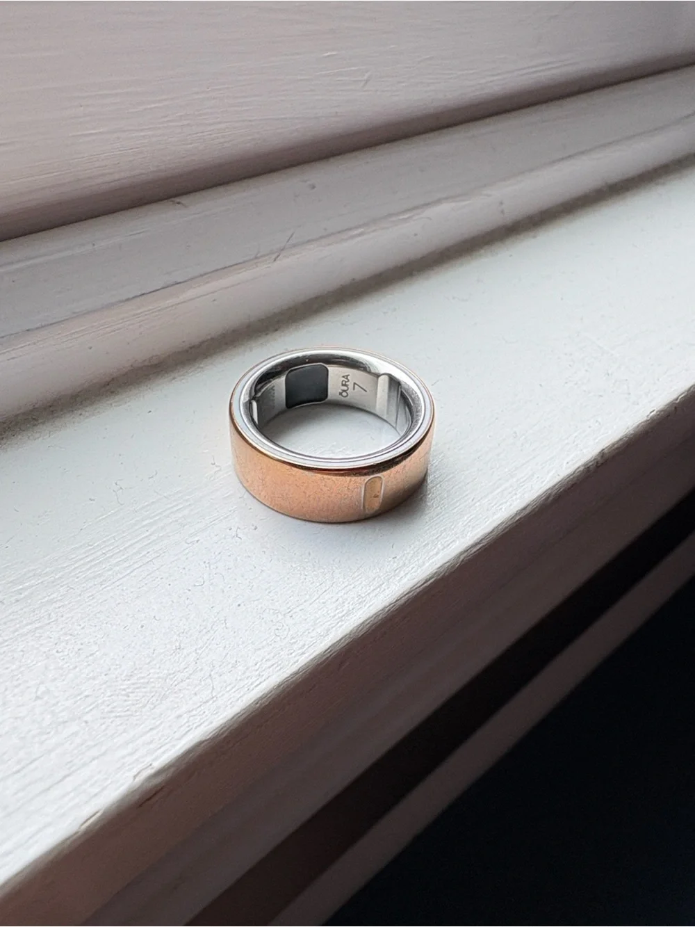 OURA Ring Gen 4 Rose Gold - size 7 Used Condition minor scratches